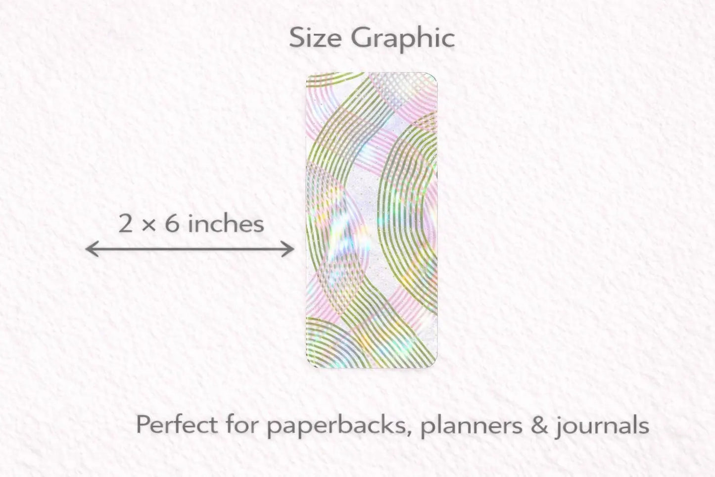 Blush Wave Bookmark