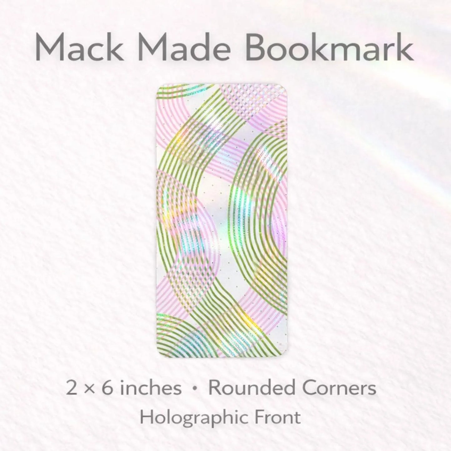 Blush Wave Bookmark
